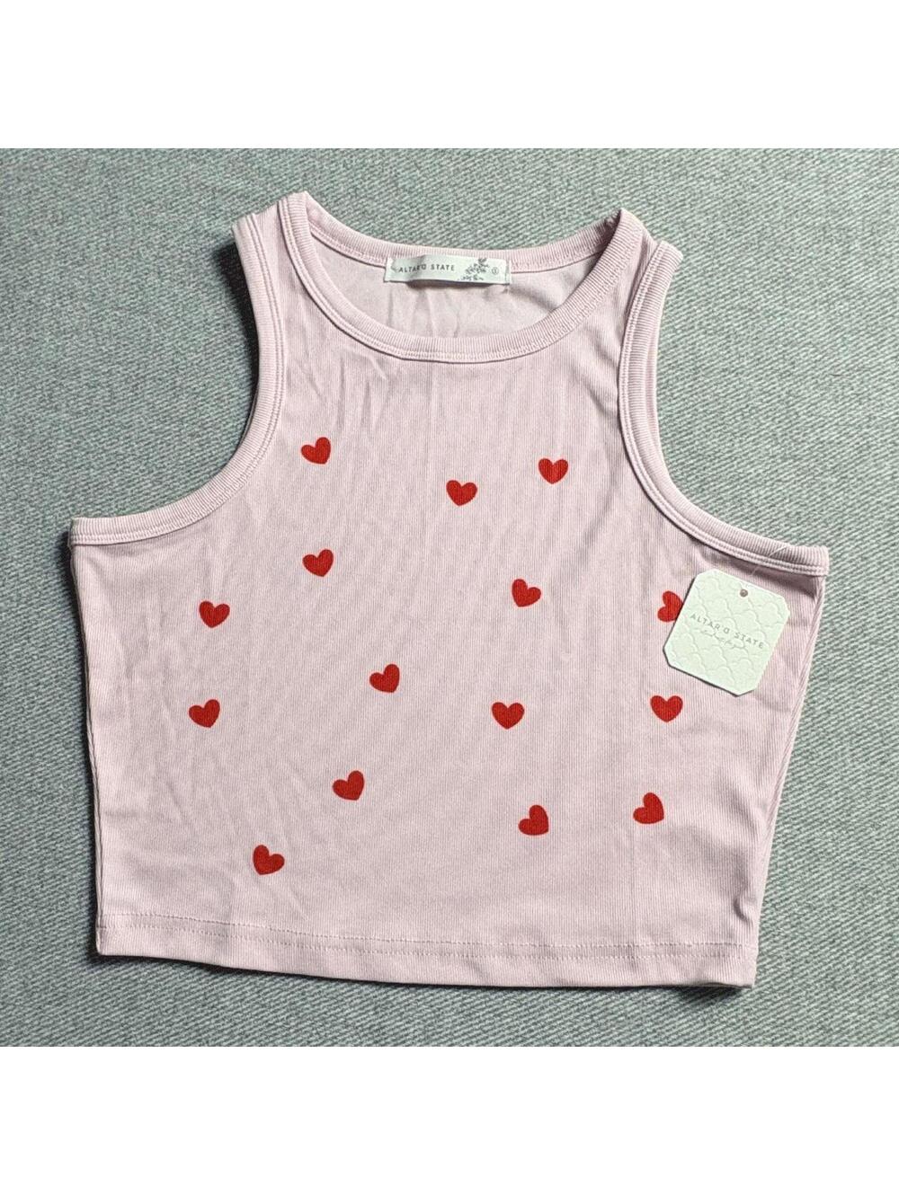 Altar'd State Women's Pink Vests-tanks-cami